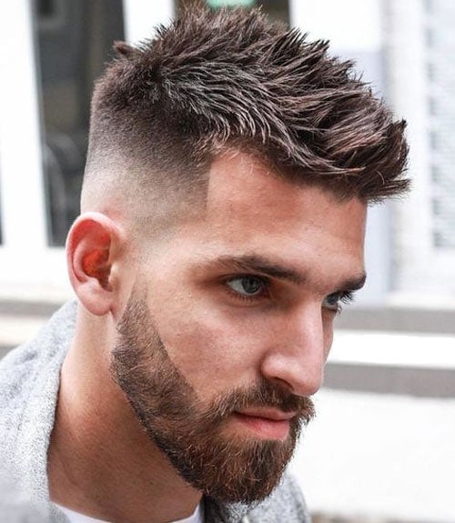 Spiky Hair Style corte de pelo corto para hombres