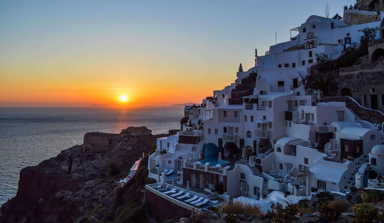 Centro turístico lujoso de Mykono Grecia en el mundo