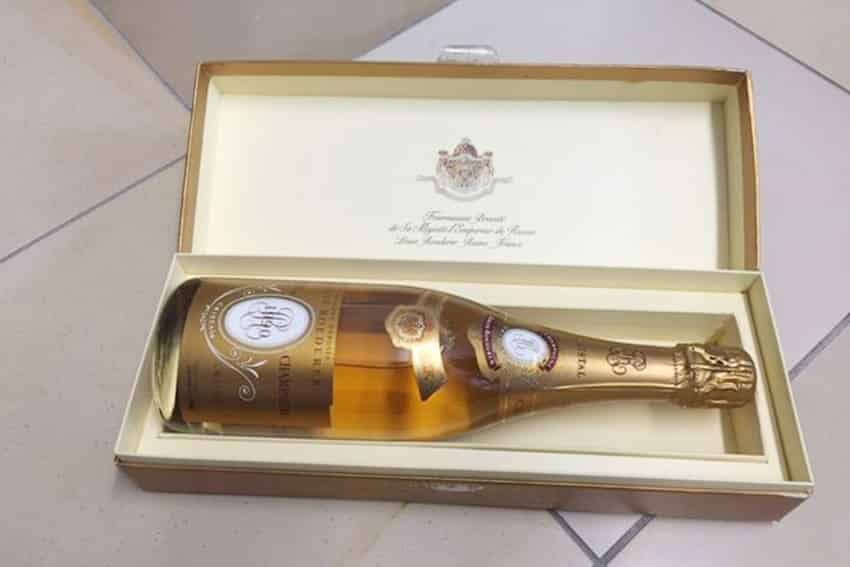 Champán más caro del mundo - Louis Roederer, Cristal Brut 1990 Millennium Cuvée Methuselah
