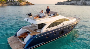 StellarPM expande su serie de yates StellarONE con nuevos modelos y entregas en curso Yate de lujo StellarONE ST108 navegando en aguas mediterráneas con construcción de acero y aluminio