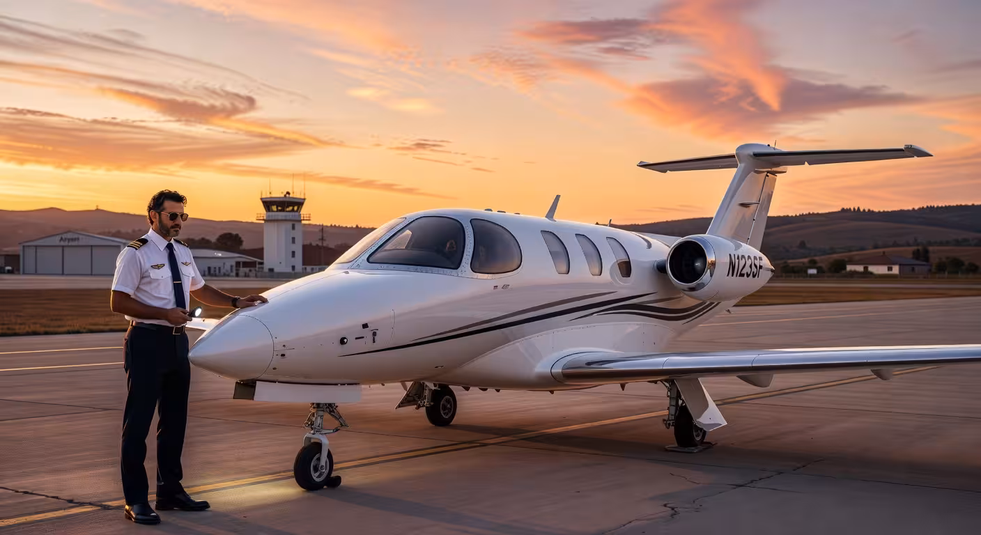 Cirrus Vision SF50, el jet privado monomotor que fue la apuesta de Verijet para democratizar la aviación sostenible