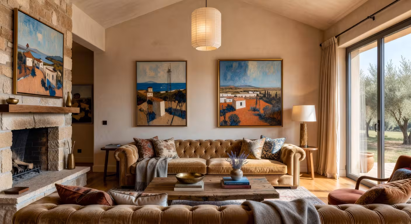 Seguro de contenido del hogar: guía completa para proteger tu patrimonio Salón de lujo con muebles de diseño y objetos de valor protegidos por seguro de contenido
