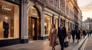 New Bond Street en Londres, la calle comercial más cara del mundo con boutiques de lujo