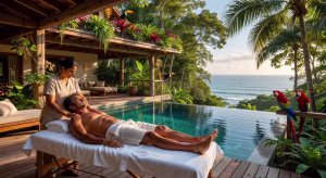 Los complejos vacacionales más exclusivos del mundo Resort ecológico de lujo en Costa Rica con vistas al océano Pacífico y selva tropical