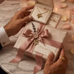 Así encuentras el mejor regalo para tu novia Caja de regalo de lujo con joyería elegante y presentación sofisticada para novia